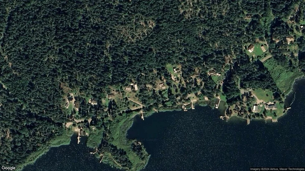 Området kring Bergsvikssjövägen 158