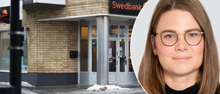 Här slutar enda fysiska banken med drop in