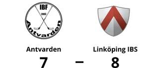 Antvarden föll mot Linköping IBS – efter avgörande i tredje