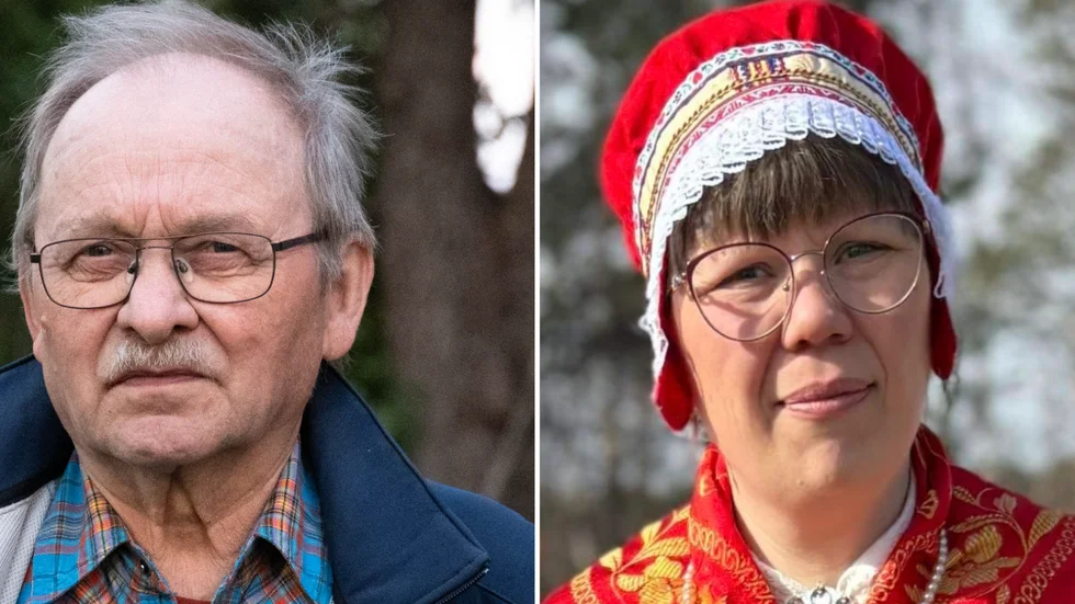 Per-Ola Utsi och Ida-Maria Marakatt.