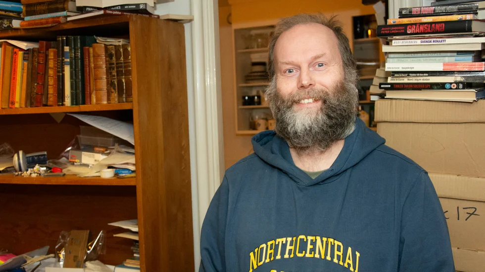 Thorbjörn Wikström är själv en samlare men intresset har avtagit i och med hans nuvarande verksamhet.