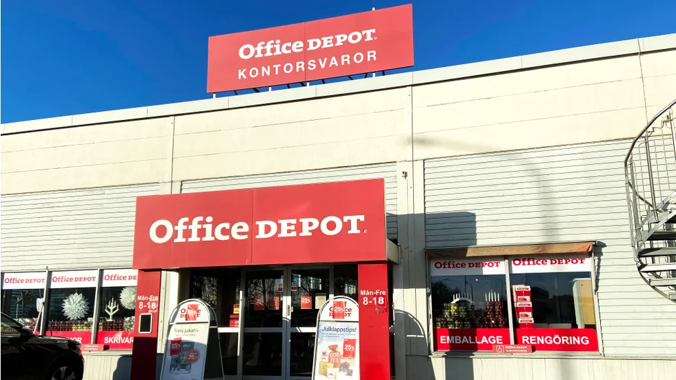 Office Depot lägger ner sina butiker.