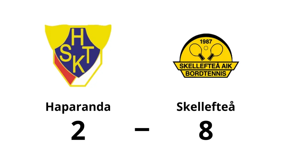 Haparanda SKT förlorade mot Skellefteå AIK BTF