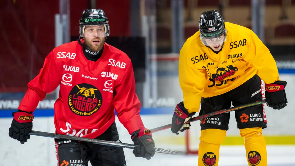 Duon Linus Omark och Markus Nurmi är osäkra kort inför torsdagens hemmamatch mot Modo.