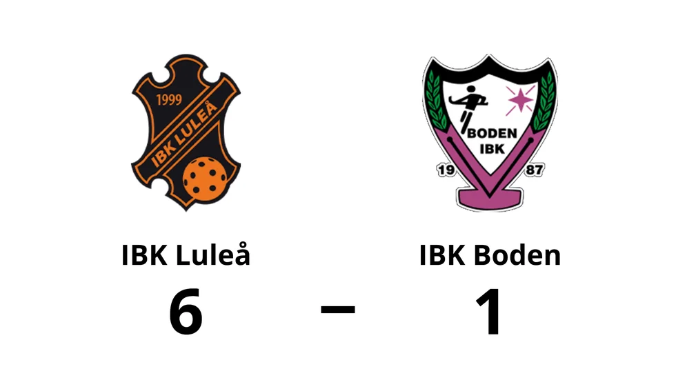 IBK Luleå vann mot IBK Boden