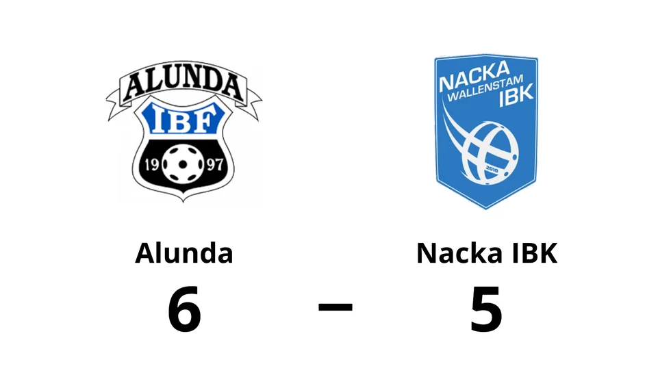 Alunda IBF vann mot Nacka IBK