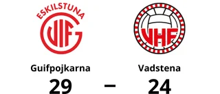 Vadstena förlorade på bortaplan mot Guifpojkarna