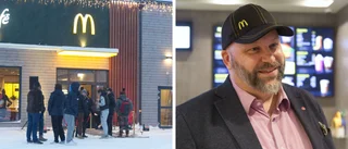 Hur kan kommunalrådet vara lycklig över McDonalds-etableringen?