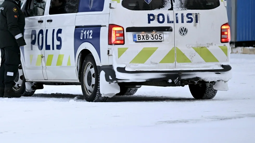 Polisen uppger att det ska ha varit halt på platsen. Arkivbild.