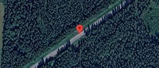 Stopp på väg 563 efter singelolycka