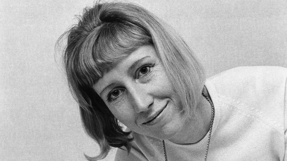 Författaren Ing-Marie Eriksson, debuterade 1965 med romanen "Märit" som ledde till ett tryckfrihetsåtal. Arkivbild.