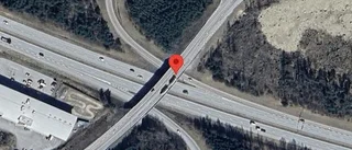 Trafikolycka på väg 55