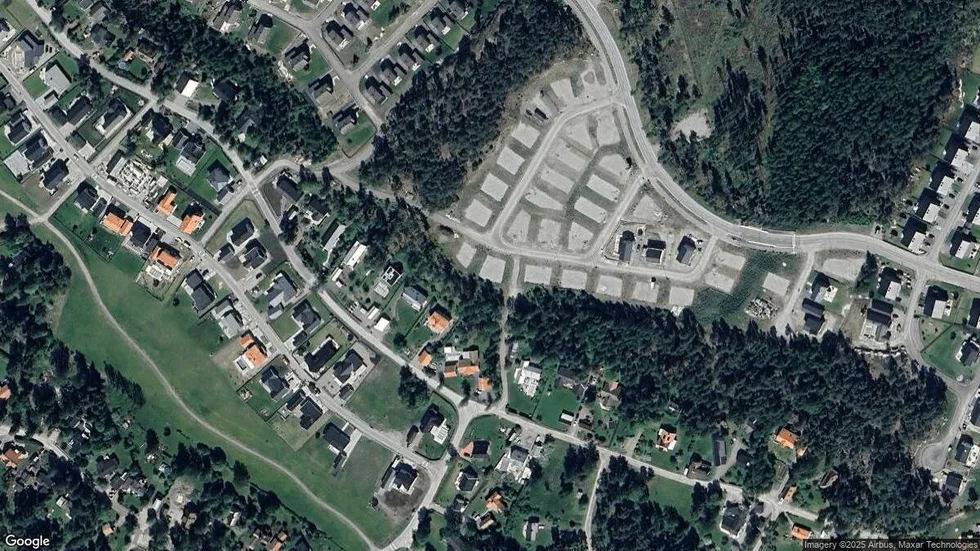 Området kring Idegransvägen 21A