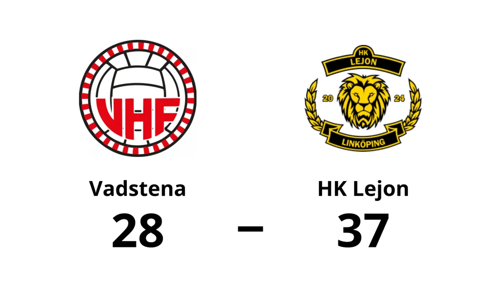 Vadstena HF förlorade mot HK Lejon Linköping