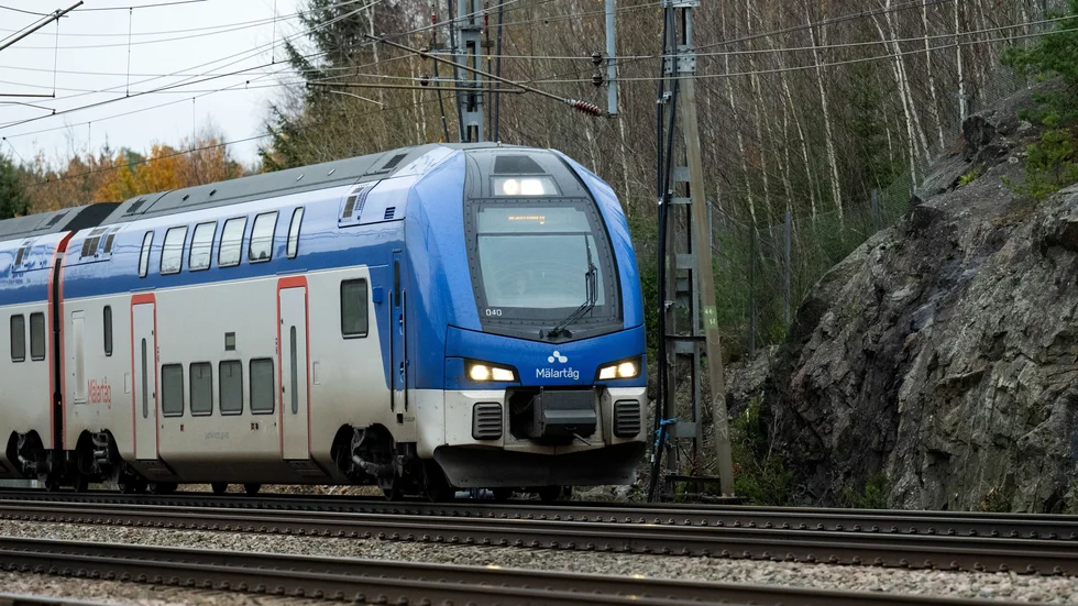 "Järnvägsnätet behöver också byggas ut utifrån hela landets perspektiv", skriver debattören. (Arkivbild). 