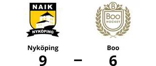 Tre poäng för Nyköping hemma mot Boo