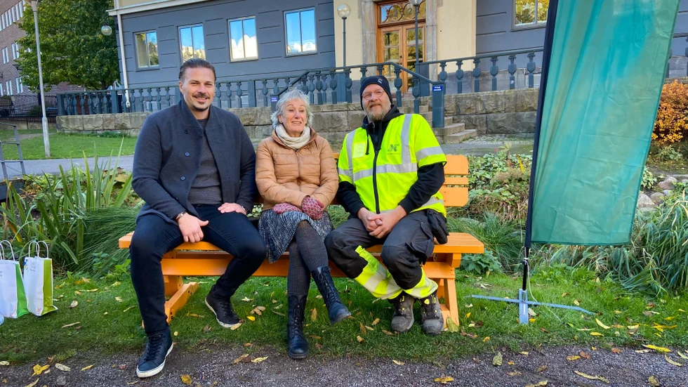 Tarik Campara, Begoña Campillos och Conny Johansson, tre av personerna som delat med sig av sina berättelser om psykisk ohälsa. 