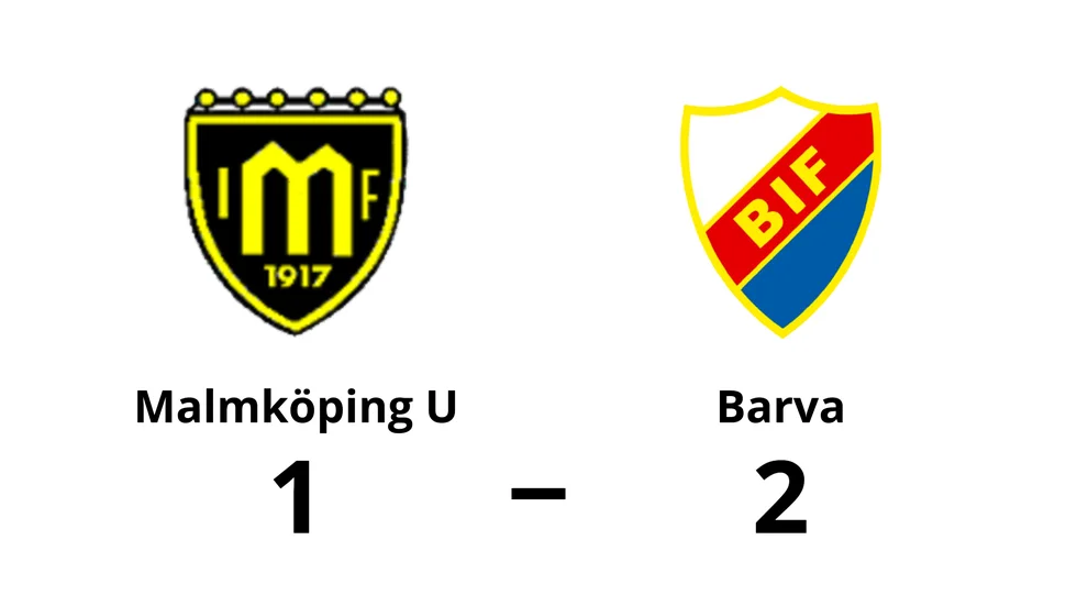 Malmköping U förlorade mot Barva IF