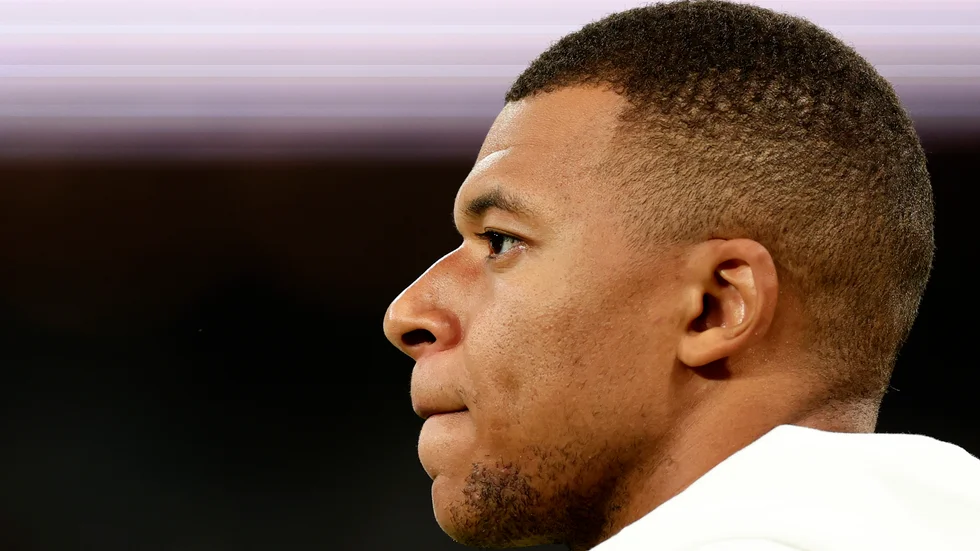 Franska Real Madrid-stjärnan Kylian Mbappé. Arkivbild.