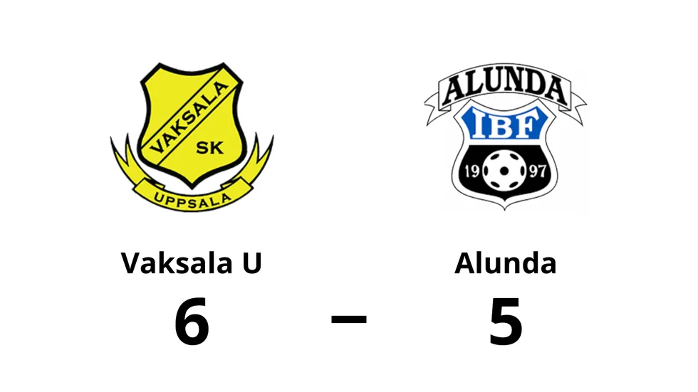 Vaksala SK IBK U vann mot Alunda IBF