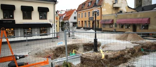 Avancerat grävarbete i Visby – så påverkas trafiken 