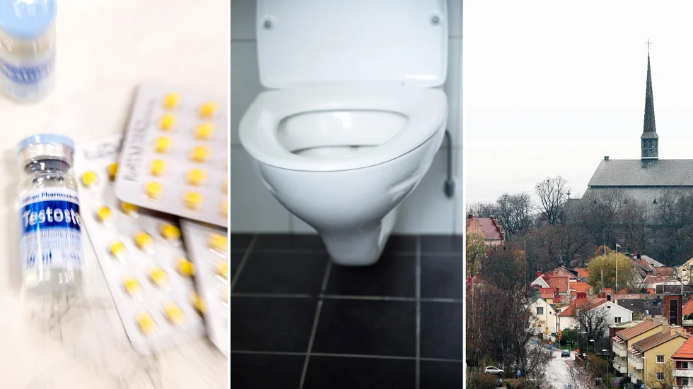 Provtagningen blev en otrevlig överraskning. Analysen visade att halten dopingsubstanser hade fördubblats i Vadstenas avloppsvatten.