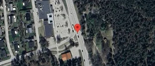 Stopp på väg 600 på grund av en singelolycka