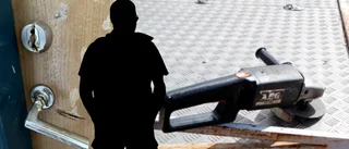 Låste sig ute – försökte öppna lägenhetsdörr med vinkelslip