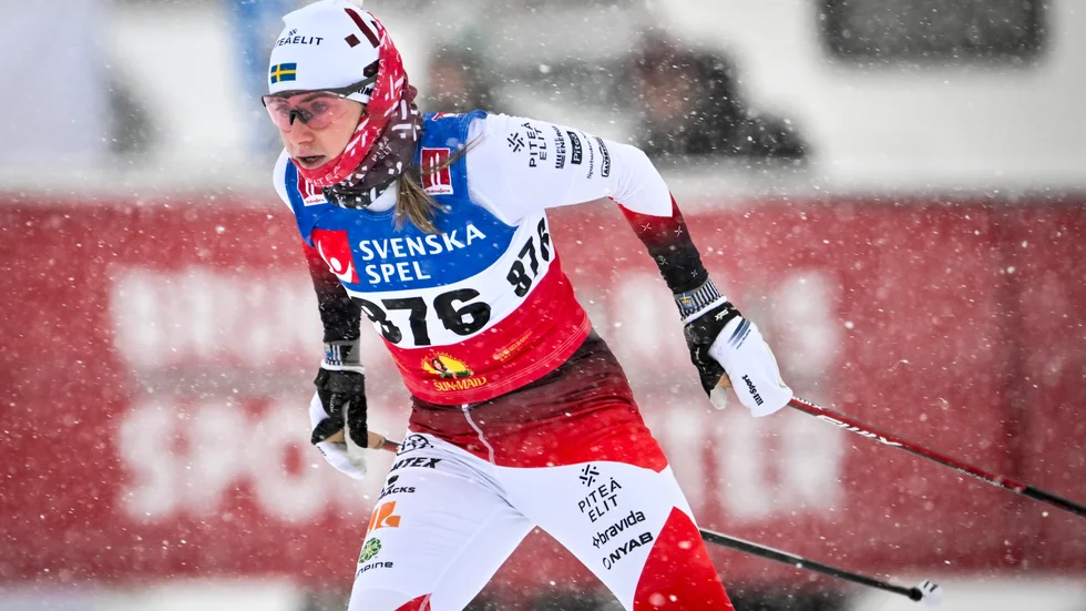 Ebba Andersson vann överlägset igen.