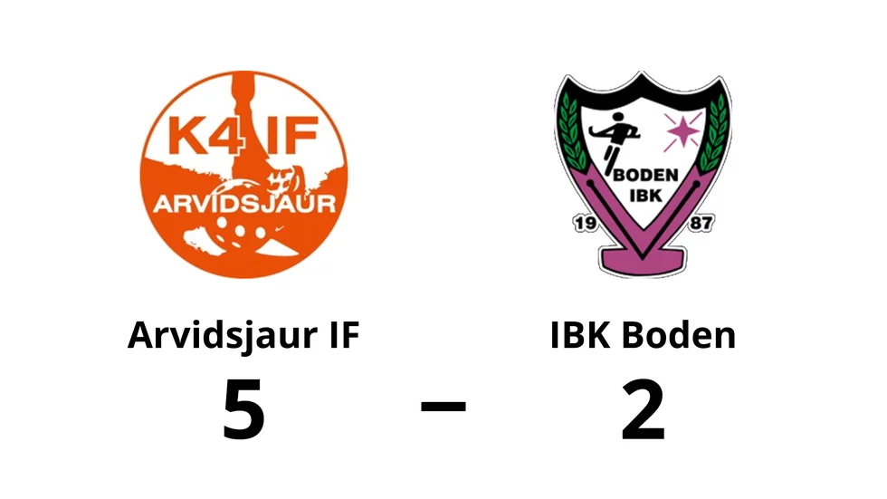 Arvidsjaur IF vann mot IBK Boden