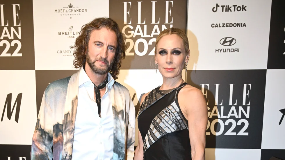 Eva Röse och maken Jacob Felländer skiljer sig. Arkivbild.