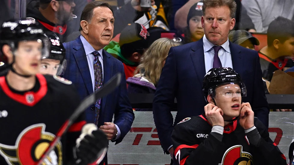 Daniel Alfredsson, assisterande tränare i Ottawa, uppges få en roll i Tre Kronor i vinter. Arkivbild.