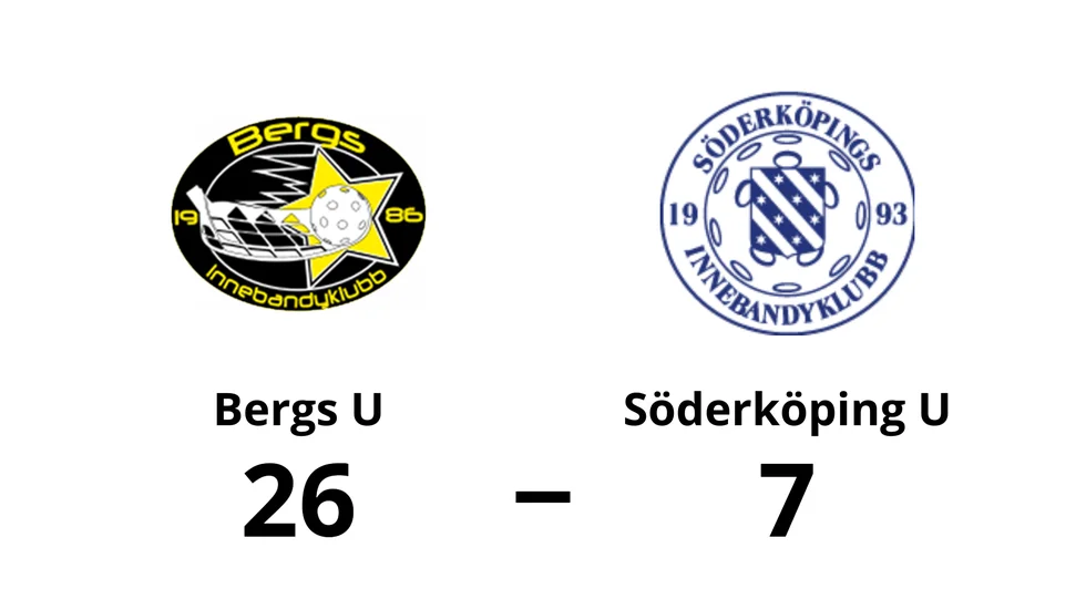 Bergs U vann mot Söderköpings IBK U-lag