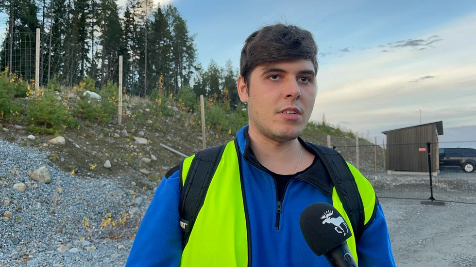 Ismael León har jobbat på Northvolt i ett år och blev nyligen uppsagd.