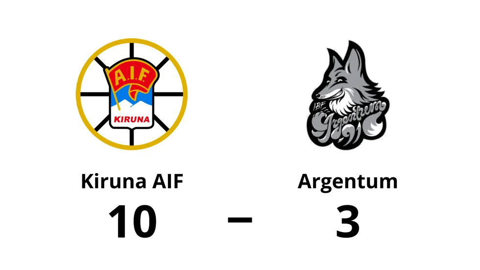 Kiruna AIF vann mot IBF Argentum 91
