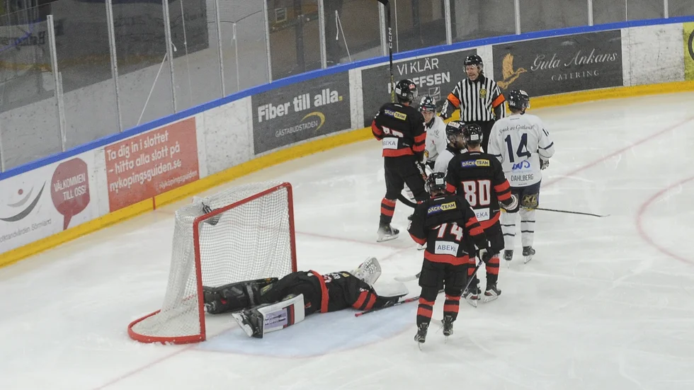 NSK föll pladask mot Visby/Roma HK efter 0-6 i andra perioden.