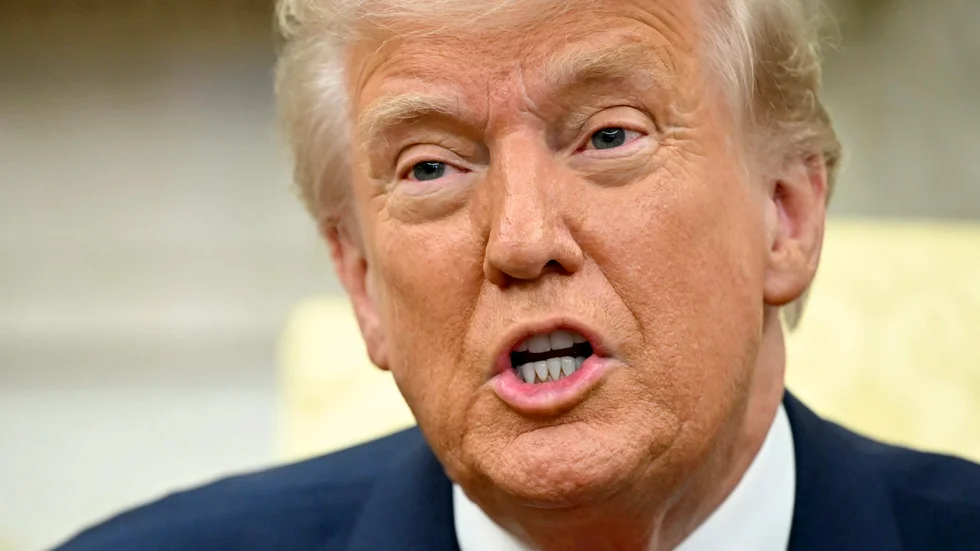 USA:s president Donald Trump. Arkivbild.