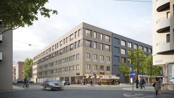 Kvarteret med Luthagens livs i bottenplan får byggas på med fler våningar, men bygglovet upphävs nu av länsstyrelsen. Exakt utseende bestäms senare. 