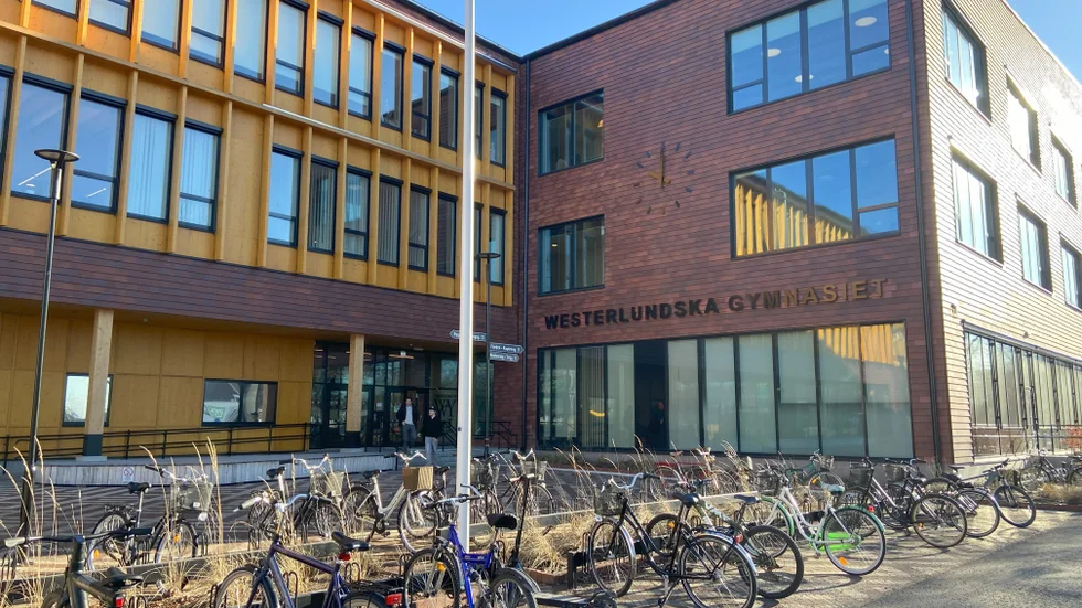 Westerlundska gymnasiet. 