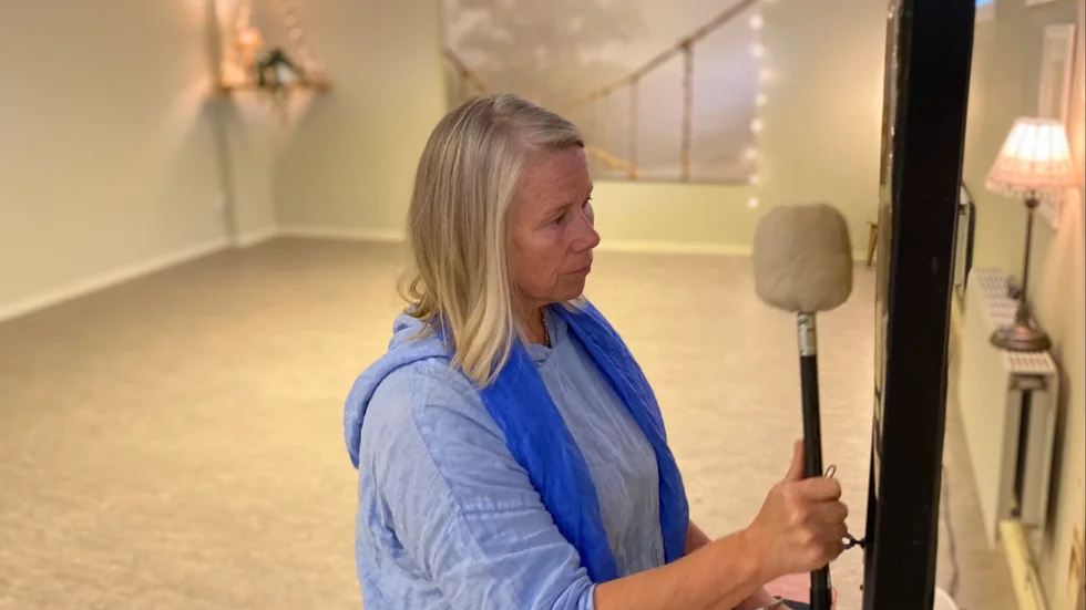 Gongongen använder Susanne Bryngelsson som en del av sina yogaklasser, men också som en del av "ljudbad", en av behandlingarna hon utför.