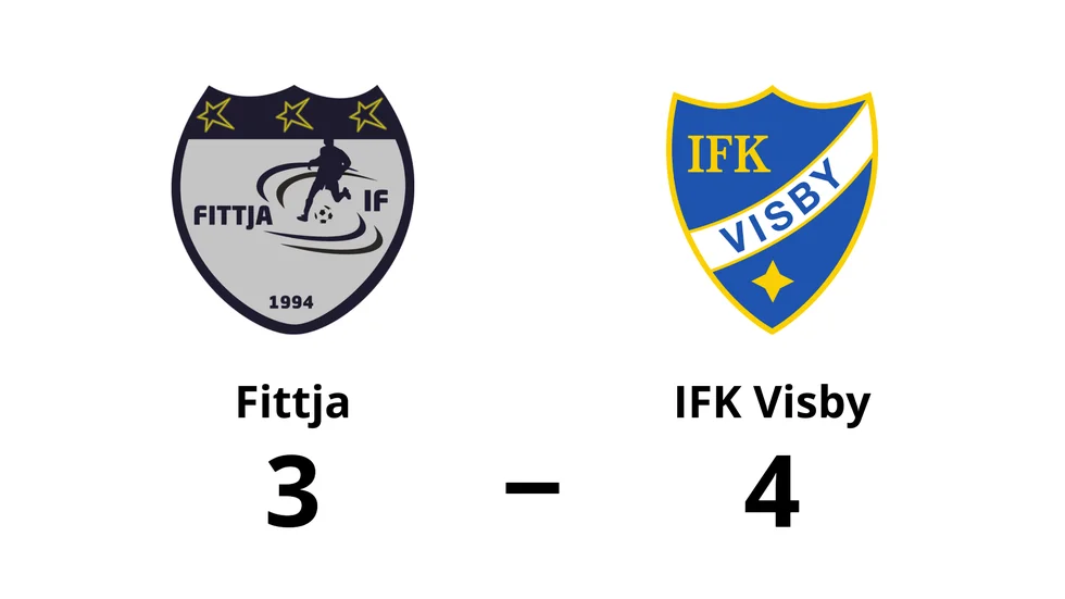Fittja förlorade mot IFK Visby