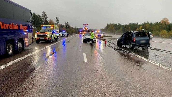 Olyckan inträffade en morgon i oktober.