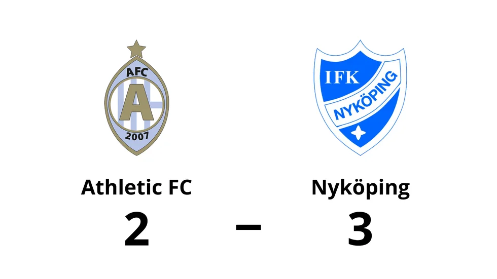 Athletic FC Eskilstuna förlorade mot IFK Nyköping