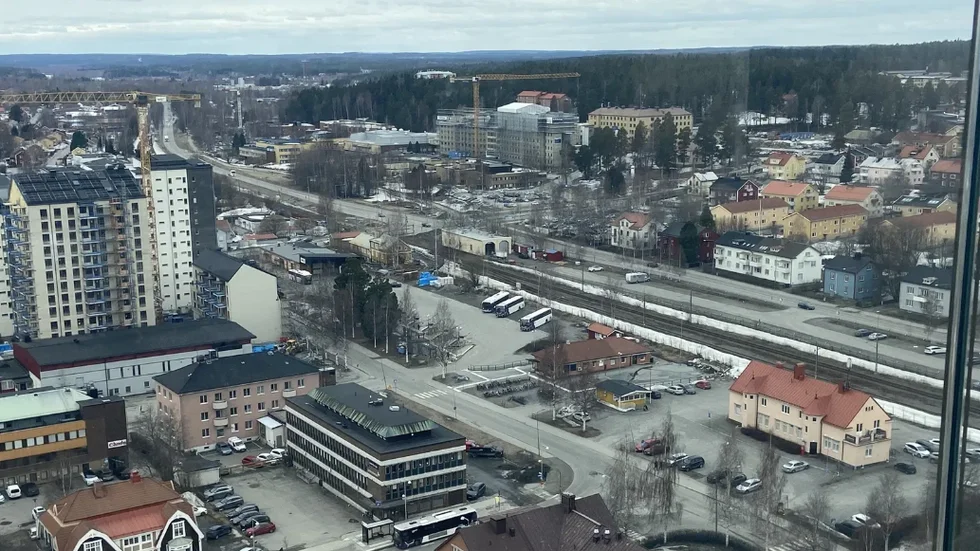 Här ska nya resecentrum byggas. 