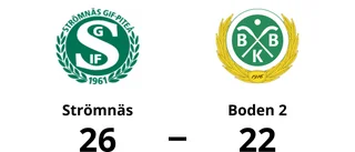 Segersviten förlängd för Strömnäs
