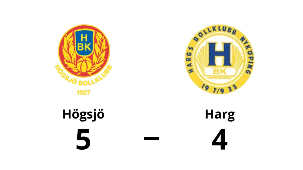 Högsjö BK vann mot Hargs BK