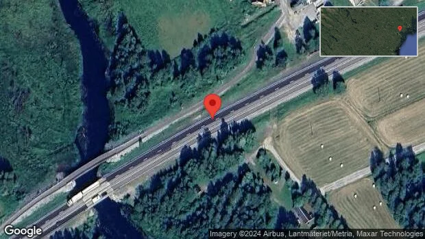 Trafikolycka på E4 – stopp i ett körfält