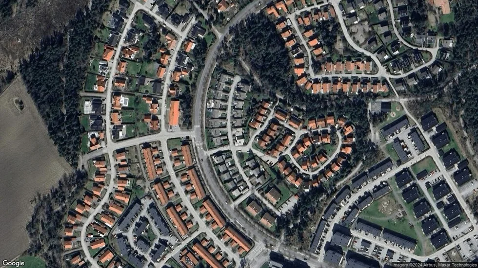 Området kring Herrhagsvägen 225B
