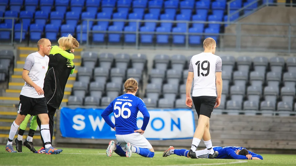 IFK Eskilstuna kan troligen sluta deppa. Laget ser ut att kunna erbjudas en friplats i tvåan.