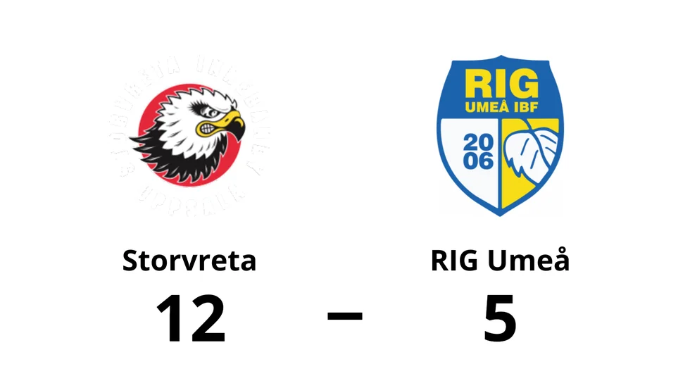 Storvreta vann mot RIG Umeå